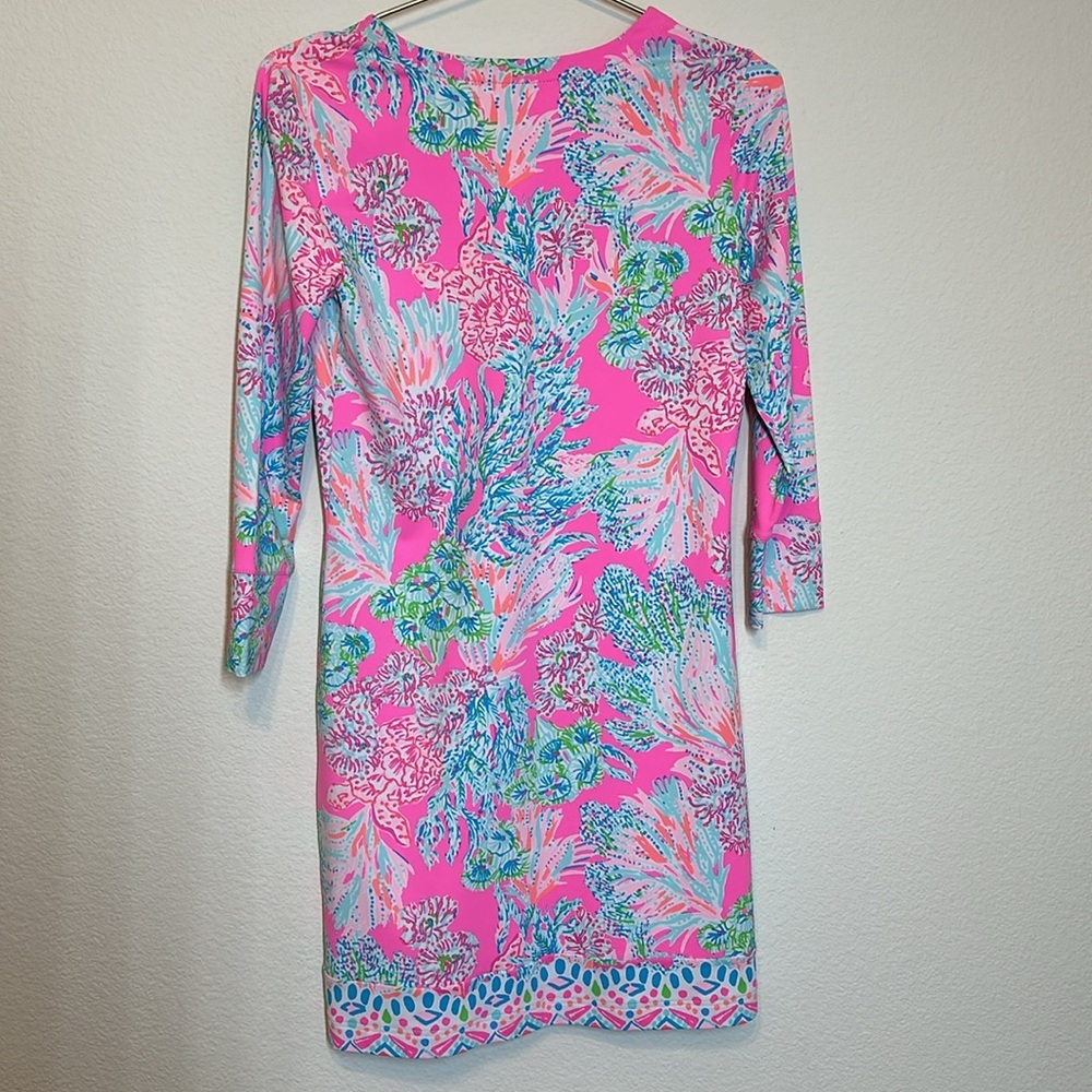 Lilly Pulitzer Nadine Shift Dress 3/4 Sleeve Small - Picture 8 of 16